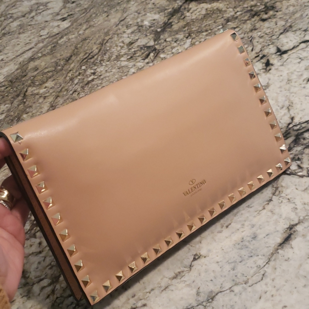 Valentino Rockstud Clutch